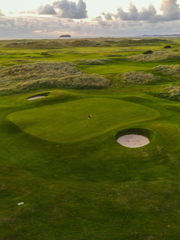 Ballyliffin Golf Club | Pollan Links | Aerial and Nature Photo Shoot | Stunning Irish Golf Courses Tourist Attractions Photography