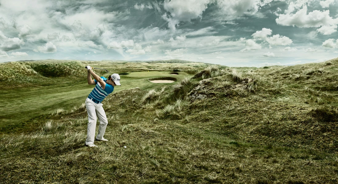 Rory McIlroy | Aerial and Nature Photo Shoot | Stunning Irish Golf Courses Tourist Attractions Photography | The European Tour